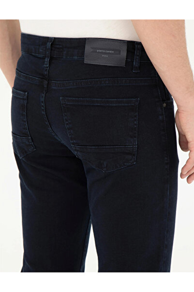 Pierre Cardin PİERRE CARDİN DOKUMA KUMAŞ  SLİM FİT DENİM PANTOLON -LACİVERT