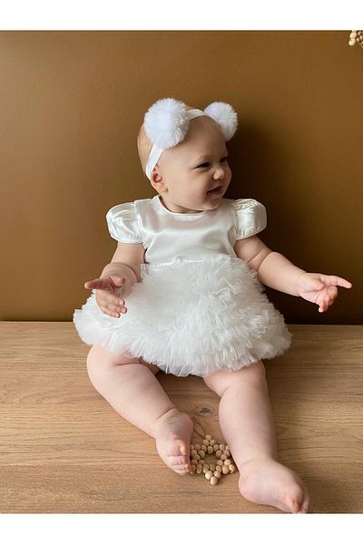 Minizade Φόρεμα γάμου για πάρτι γενεθλίων με φόδρα Tutu για κοριτσάκι και παιδί