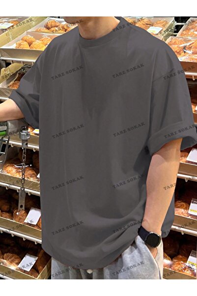 Tarzsokak Tricou oversize unisex pentru bărbați - 1 model simplu imprimat