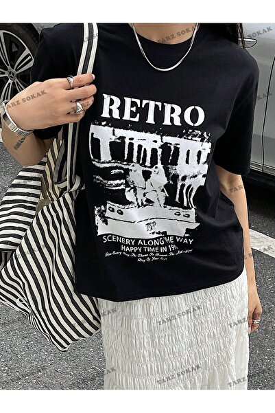 Tarzsokak Tricou oversize unisex - Imprimat RETRO