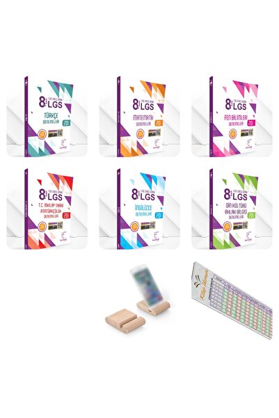 Karekök Yayınları Karekök 8.Sınıf LGS Branş Denemeleri Türkçe+Matematik+Fen+İ...