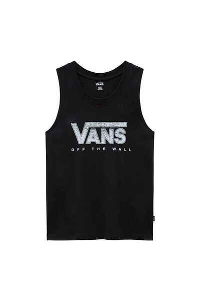 Vans Tricou pentru femei Impact Checker Muscle Tank-B VN000FBABLK1