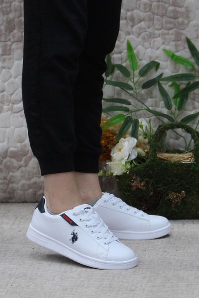 U.S. Polo Assn. US Polo Assn.Costa Wmn - Pantofi de damă, alb, bleumarin, albastru