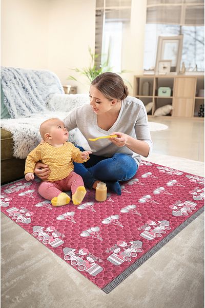WOOF HOME Colorful and Fun Children's Food Cloth - Mealtime Enjoyable