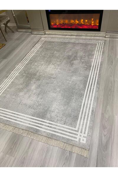ALLGELSİN Yıkanabilir Kaymaz Taban Salon ve Oturma odası Halısı 4m² Dört ve 6...