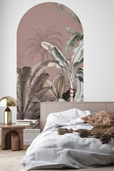 Kt Grup Doğa Manzarası Rüya Ormanı Boho Kemer Arch Modern Duvar Sticker