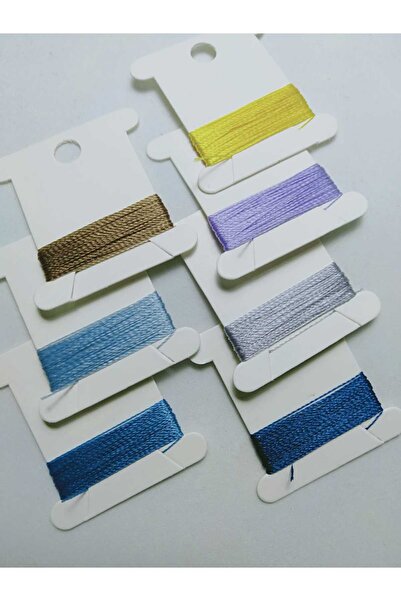 Eskişehir hobi sanat 7 кольорів, 0,2 мм, 3 метри тонкої нитки для чотків - за...