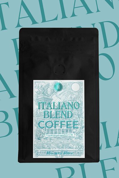 Mim and More 250 Gr Italiano Blend Coffee Espresso Core Coffee