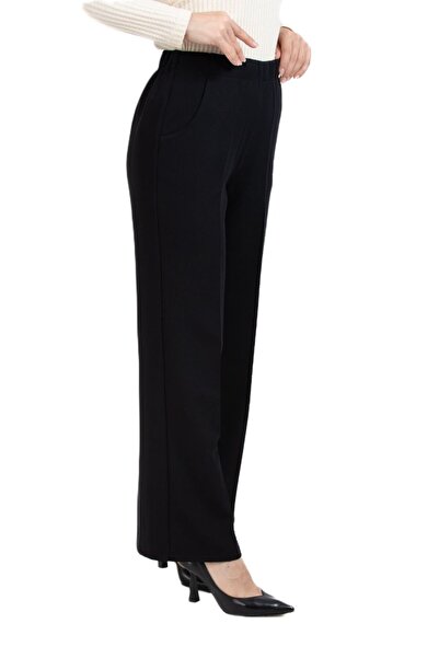 TRİPEN Tripen - Beli Lastik Detaylı Pantolon Double Kumaş
