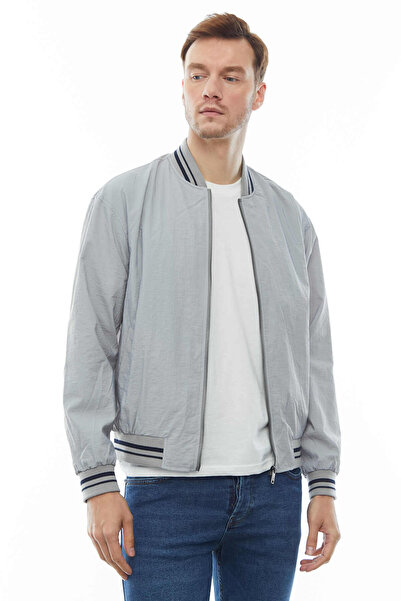 PAULMARK Ανδρικό παλτό Bomber Oversize - Πλεκτό, M1932