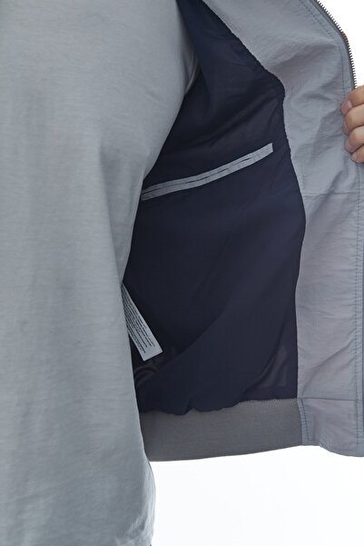 PAULMARK Ανδρικό παλτό Bomber Oversize - Πλεκτό, M1932