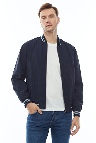 PAULMARK Ανδρικό παλτό Bomber Oversize - Πλεκτό, M1932