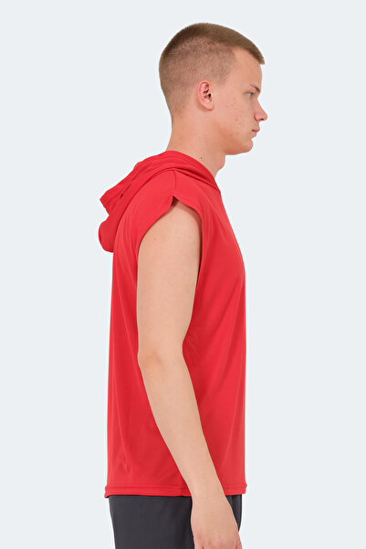 Slazenger Ondina in Men's Sleeveless Red T-Shirt
