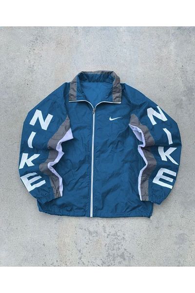 QWOYSHOP Looked Parachute Fabric Jacket Unisex