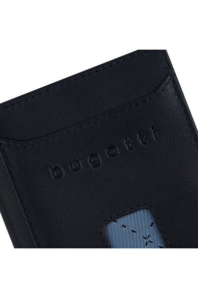 BUGATTI Secure Slim Wallet RFID protection Leather 8 cm