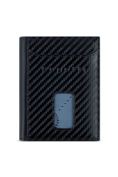 BUGATTI Secure Slim Wallet RFID protection Leather 8 cm