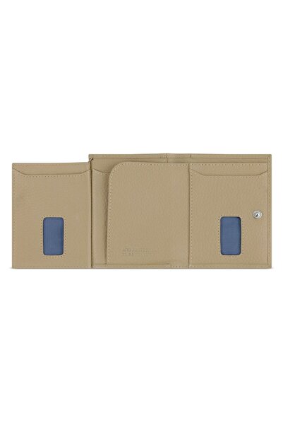 BUGATTI 8 cm RFID Schutz Leder Kreditkartenetui - Secure Slim