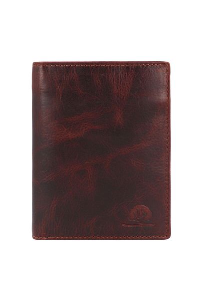 Greenburry Rugged Wallet RFID protection Leather 12.5 cm