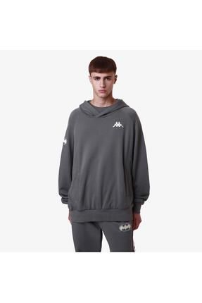 Kappa Authentic Zefiro Warner Bros Batman Erkek Gri Regular Fit Hoodie Fiyat Yorumlar Trendyol