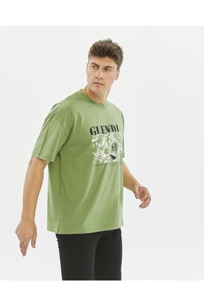 Rey Polo Glendi Oversize Printed T-Shirt