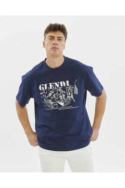 Rey Polo Glendi Oversize Printed T-Shirt