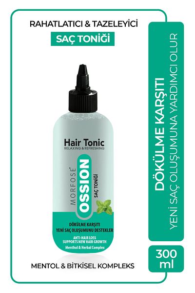 Morfose Ossion 300 ml Herbal Hair Tonic - Hair Loss and Refreshing