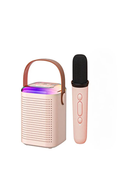 welcomein Şarkı Söyleme Karaoke Mini Taşınabilir Ses Mikrofon Mikrofonlu Taşı...