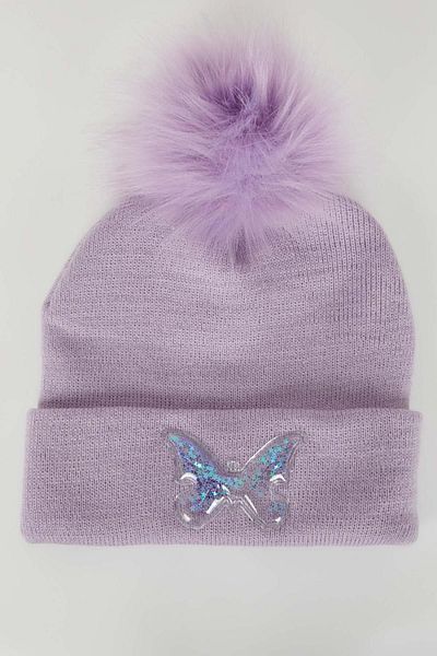 DeFacto Girl's Beanie with Pompom - A5693a823wn