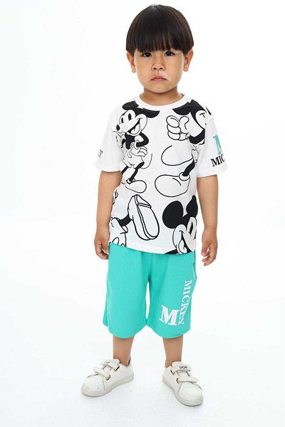 My Kids Wear Boy's Striped Movie Character Suit with Shorts