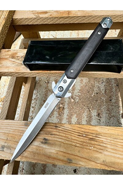 TAŞ KAFA Paslanmaz Çelik M390 Metal Çakı