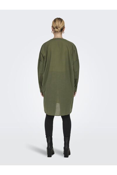 ONLY Hemd ONLAPELDOORN SOLID V-NECK L/S SHIRT NOOS