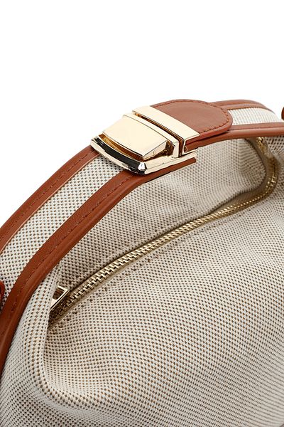 Derimod Geantă Crossbody Bej pentru Damă - Curea Lungă
