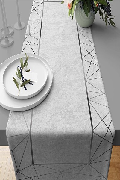 Viva Home 40x140 см Скатертина, що не залишає плям, преміум-тканина з конячої шерсті Runner Prizma Rnr377