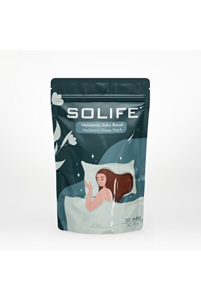 SOLIFE Transdermal Patch Melatonin Uyku Bandı 30 Adet