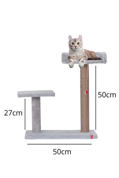 PUGALO Hoppala Cat Scratch Gray Sponge Edge