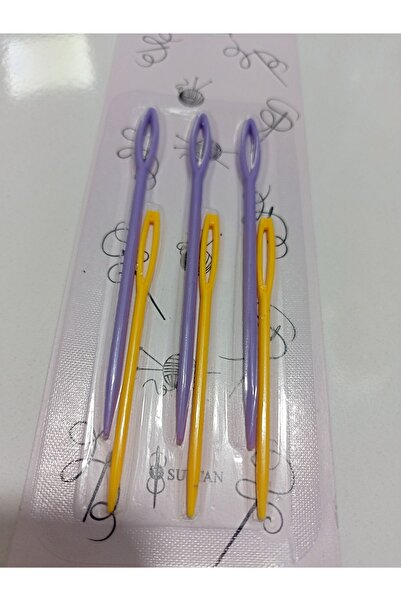 Sultan Plastik Yün İğnesi 6'lı