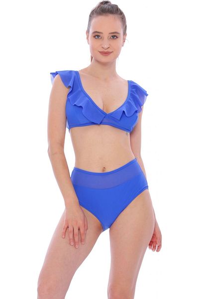 Argisa Flat Ruffle High Waist New Bikini 5029 Saks