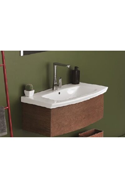 Turkuaz Plus Etajerli Lavabo 90x51 Cm(DOLAP HARİÇ)