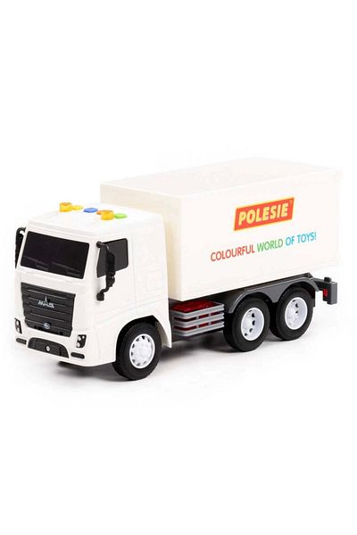 Polesie Closed Box Truck with Sound and Light 96364