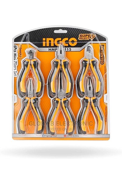 Ingco 6´lı Mini Kombine Pense Seti 115mm Hmps06115