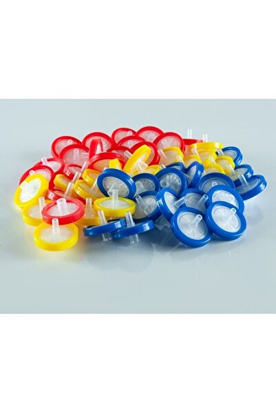 Kmstech PTFE Şırınga Ucu Filtre Hidrofobik 0,45 µm 13 mm