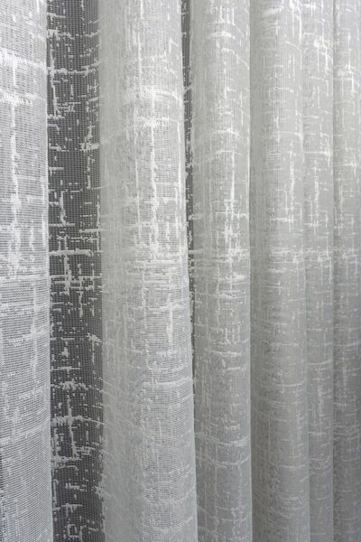 Evdepo Home Crown Ready to Use Sparse Pleat Tulle Curtain Single Wing