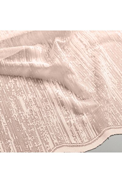 Evdepo Home No-Pleat Straight Sewing, Extrafor Shirring and Tulle Curtain, Single Sash Cream Model Gx9688