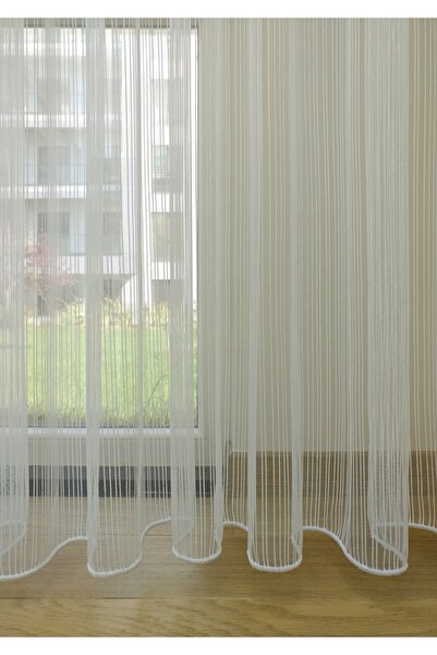 Evdepo Home Έτοιμο για χρήση Κουρτίνα από εξτραφόρ τούλι μονόφυλλο