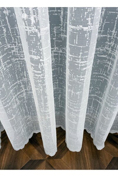 Evdepo Home Crown Ready to Use Sparse Pleat Tulle Curtain Single Wing