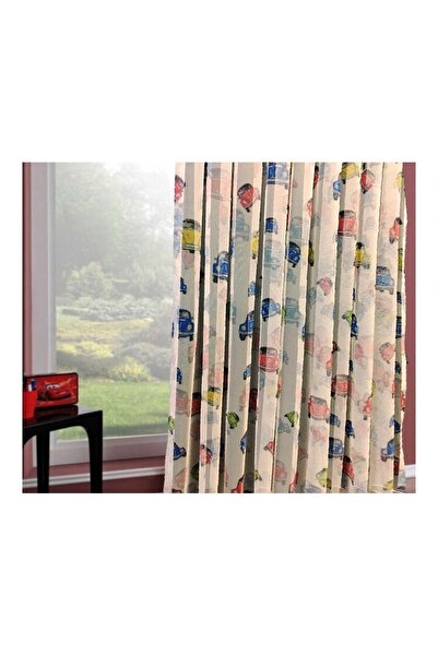 Evdepo Home Kullanıma Hazır Sık Pile Arabalı Tül Perde Tek Kanat