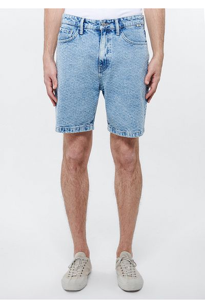 Mavi Chicago Terranean Jacquard Denim Shorts 0410397-85228