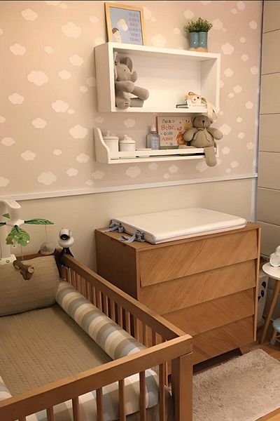 212shop 100 Pcs White Clouds Decorative Kids Baby Room Wall Decoration Sticker Set