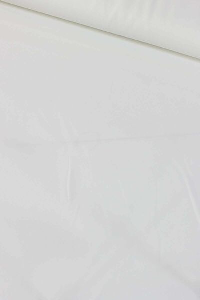 SAYINLAR Beyaz Double Krep Kumaş