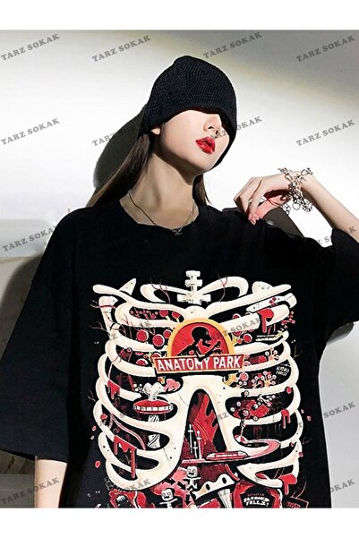 Adrift Y2K Unisex Harajuka Anime Retro Kawai Kuromi T-shirt Kod  Rertr Tarzso...